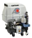 Cattani 1-cylinder compressor 30 litre tank with sound insulation cover